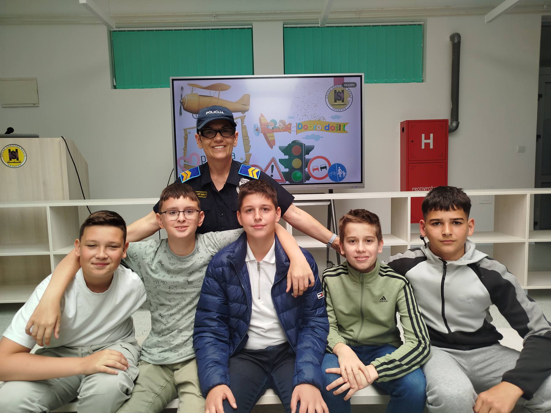 Održano polaganja ispita za članove školske saobraćajne patrole