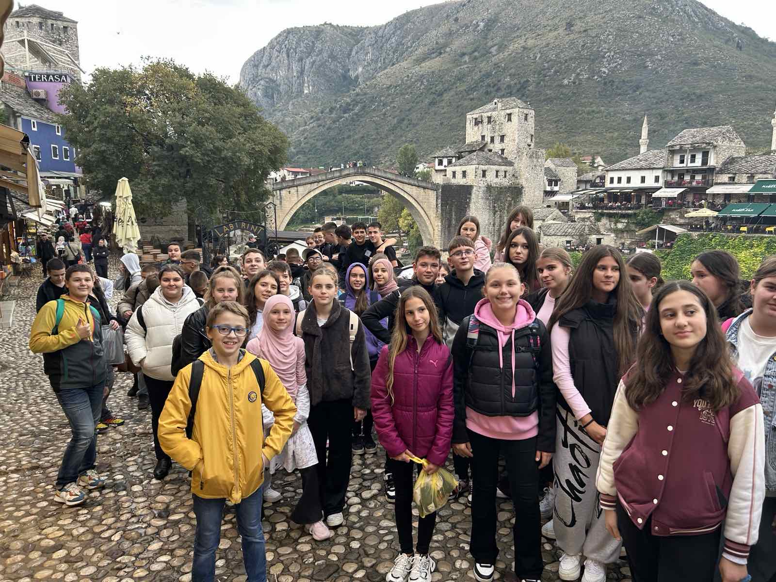 Učenici sedmog razreda u posjeti Mostaru