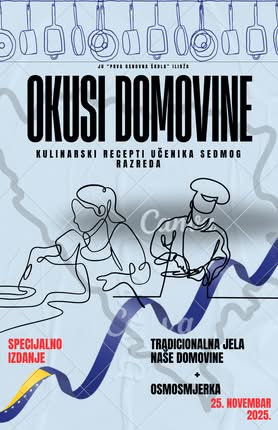 Naši učenici su duže vrijeme istraživali recepte, birali omiljena tradicionalna
