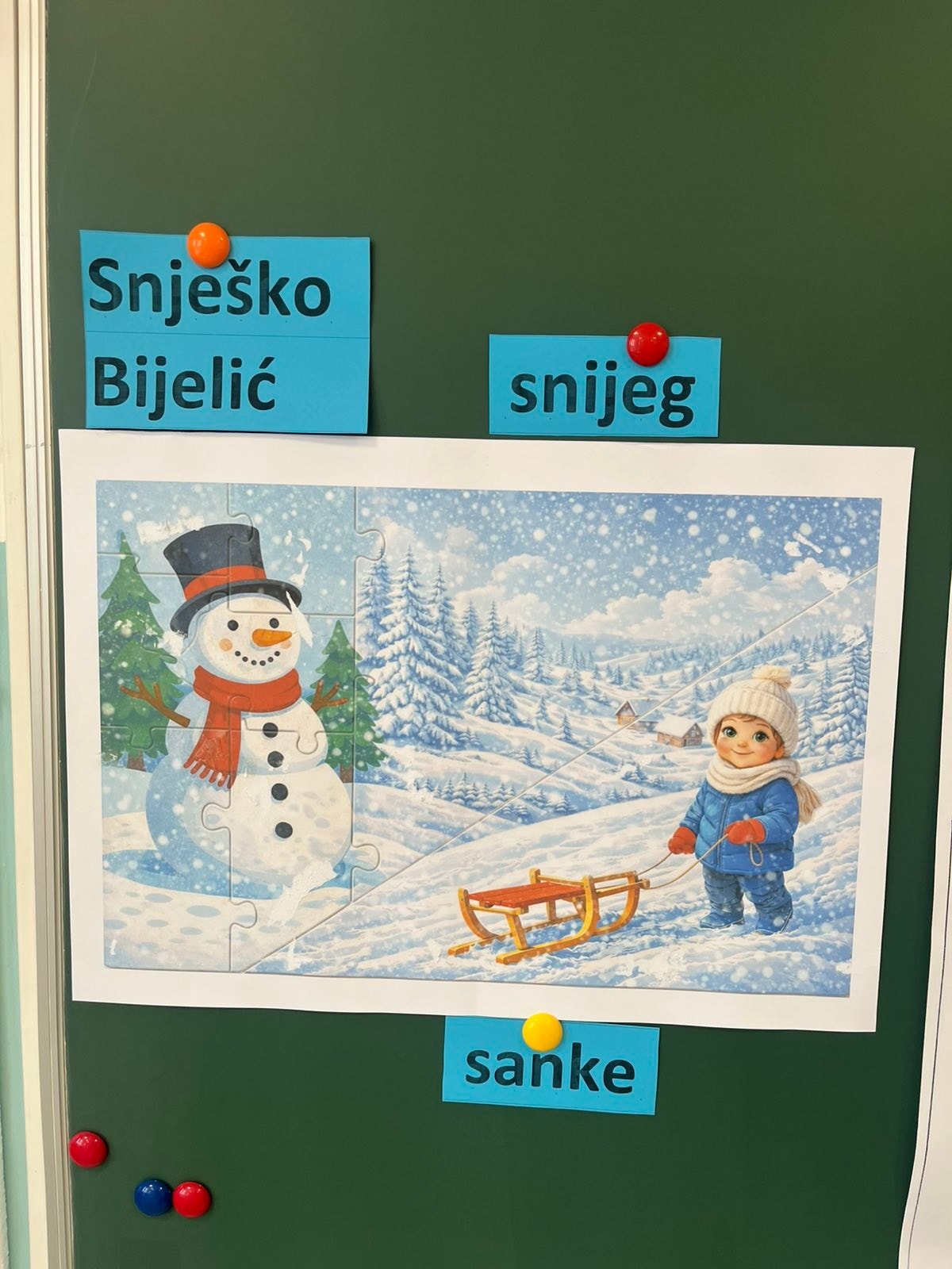 Ogledni čas u odjeljenju II-4