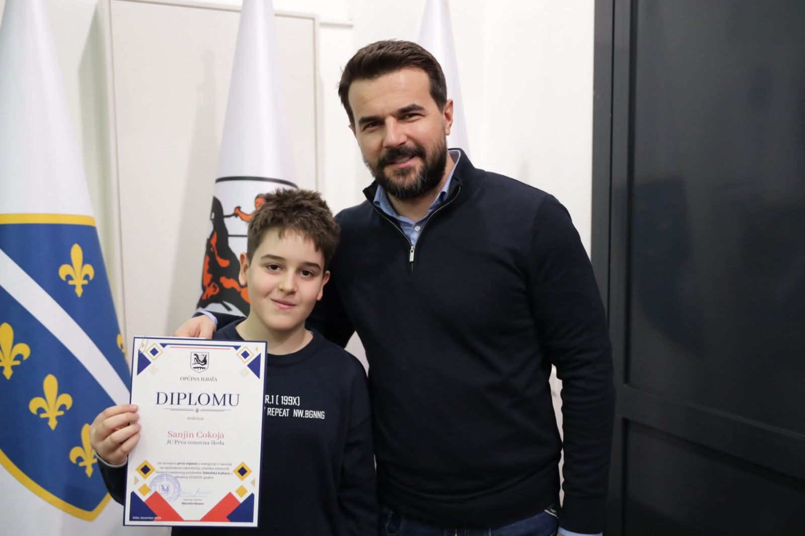 U Općini Ilidža je dana 29.12.2025. godine upriličena svečana dodjela nagrada uč