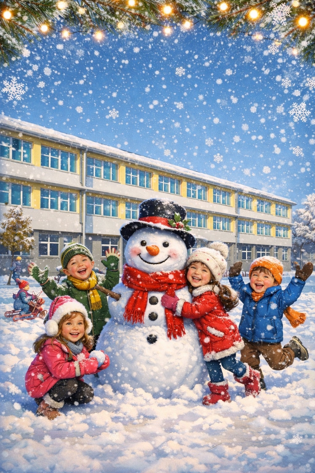 Draga djeco, poštovani roditelji i cijenjeni nastavnici, neka vam Nova godina do