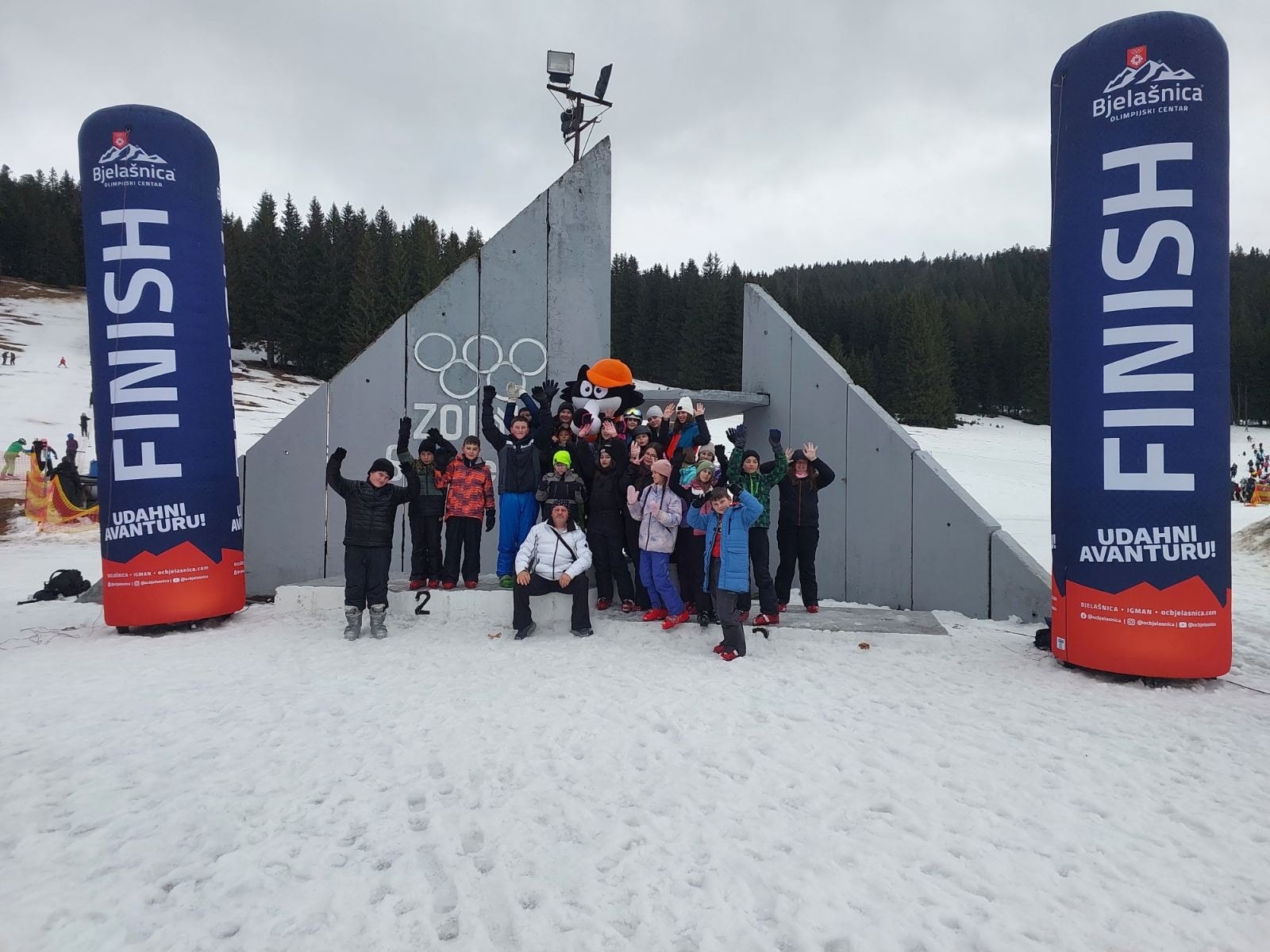 Škola skijanja uspješno završena!