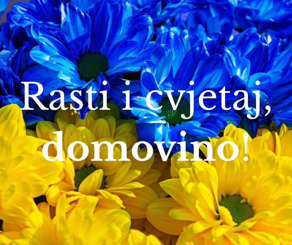 Rasti i cvjetaj, domovino, u srcima ljudi, u osmijesima djece i u snazi svih nas