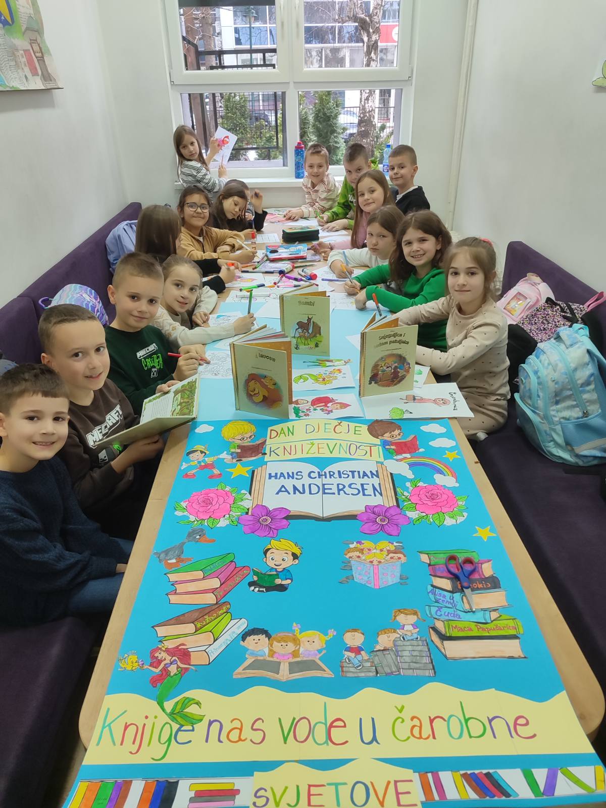 U produženom boravku obilježili smo Međunarodni dan dječje književnosti kroz kre