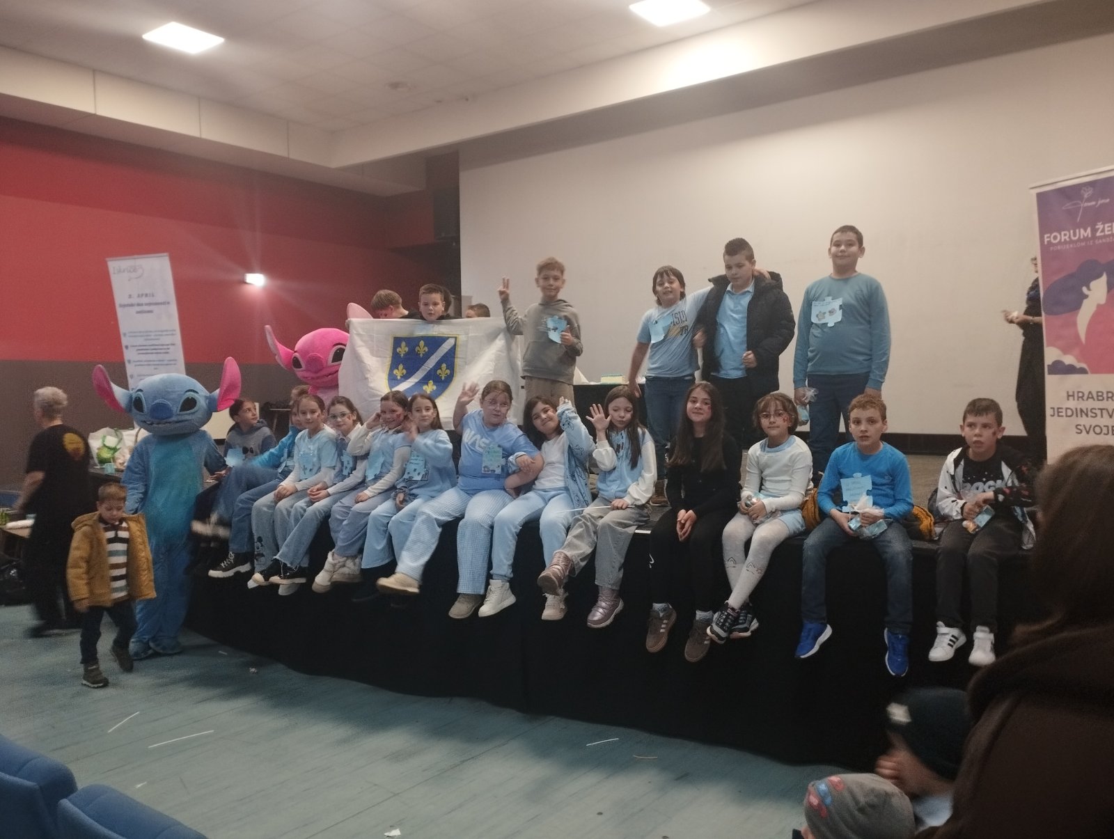 Povodom Dana svjesnosti o autizmu, u Kinu Igman održan je prigodan program u org