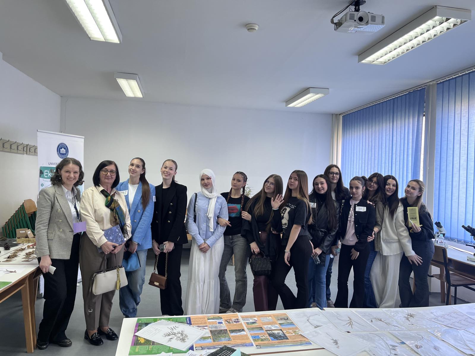 Danas na Prirodno-matematičkom fakultetu, odsjek biologija organizovana je radio