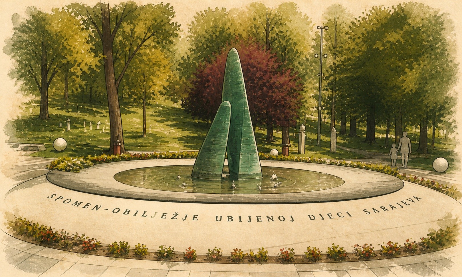 Sjećanje na ubijenu djecu Sarajeva