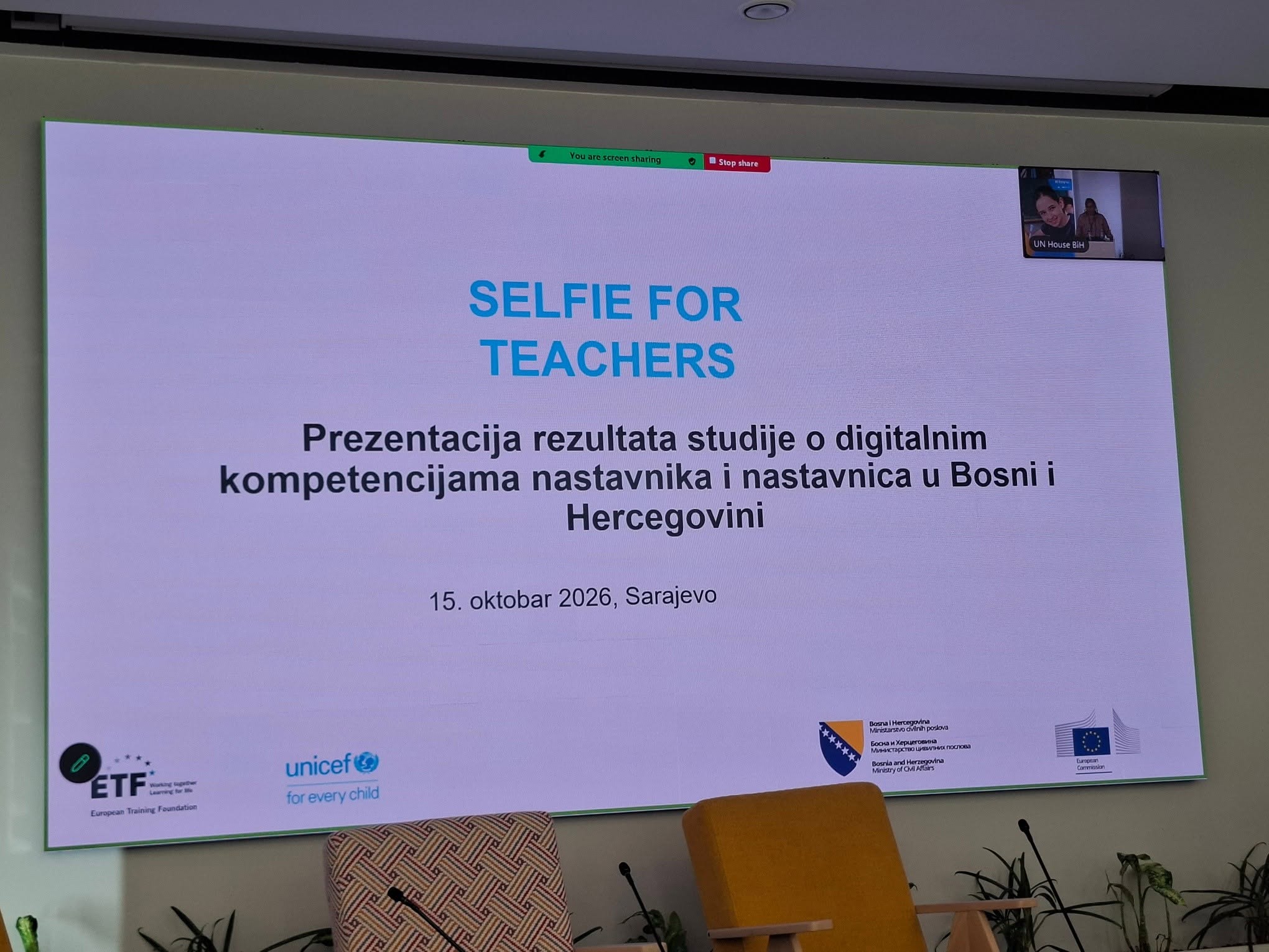 Predstavljanje rezultata studije o digitalnim kompetencijama nastavnika